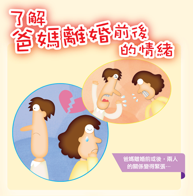 爸媽離婚前或後，兩人的關係變得緊張…