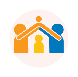 Family and Child Protective Services Icon