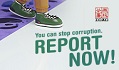 Icon of You can stop corruption. Report Now!