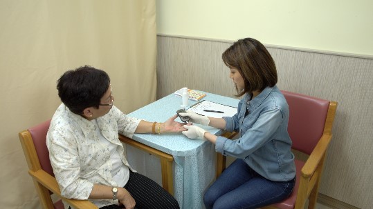 Vital signs observation and skills in measuring blood pressure, body temperature and blood sugar