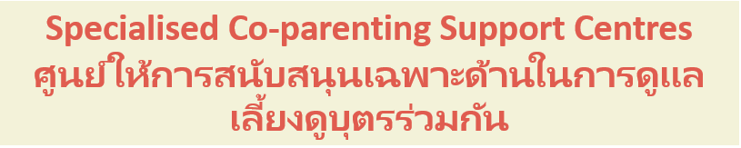 Specialised Co-parenting Support Centres
